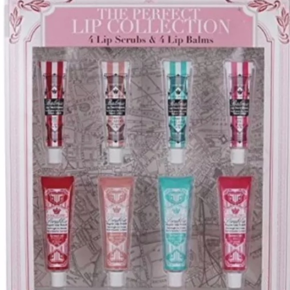 Royal Apothic 4 Lip Scrubs & 4 Lip Balms Exfoliating Perfect Lips Tubes NIB - Picture 1 of 8